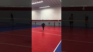 Volleyball Serve Drills  Serving and Chasing the Ball drill [upl. by Ytsur]