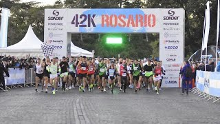 Maratón de Rosario 2024  Largada [upl. by Lramaj]