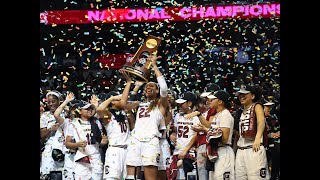 2017 Gamecock Womens Basketball National Championship  Full Game HD [upl. by Josias]