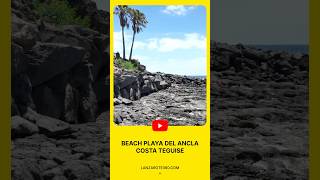 🏖️ LANZAROTE Costa Teguise  beach Playa del Ancla lanzarote walkingtour canaryislands [upl. by Ferwerda]