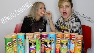 PRINGLES CHALLENGE WITH NICK BEAN [upl. by Niwle]