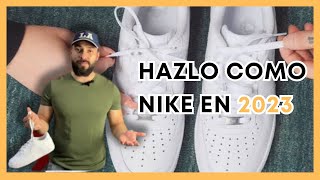 ⏩ ¿Cómo Atar AIR FORCE 1 Hazlo como NIKE en 2024 ✅ 【AF1】 [upl. by Scheider353]