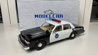 118 Chevrolet Caprice SFPD  Modelcar Group Unboxing [upl. by Aranahs]