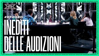 GLI INEDITI PIÙ BELLI DELLE AUDIZIONI DI X FACTOR 2020 [upl. by Siesser847]