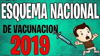 👉 Esquema de vacunacion 20192020  TIPS ENFERMEROS [upl. by Filahk262]