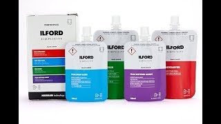 ILFORD SIMPLICITY Film Processing Photo Chemicals [upl. by Llednohs750]