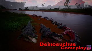 Nice catch  The Isle Evrima  Deinosuchus Gameplay [upl. by Chadabe]