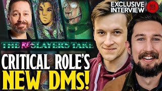 Critical Role amp The ReSlayers Take CROSSOVER  Talking With Critical Roles Newest DMs [upl. by Blasius]