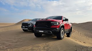 طلعة أوفرود ram trx  ford ranger raptorToyota tundra [upl. by Namreg]