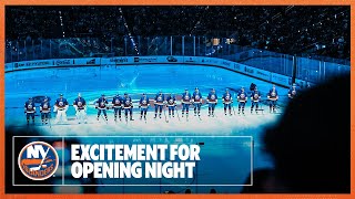 New York Islanders Are Hyped for Opening Night [upl. by Aelem383]