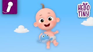 🌊 Baby Shark 🦈 Karaoke 🎤 Nursery Rhymes amp Baby Songs 👶 Hello Tiny [upl. by Kaitlyn]