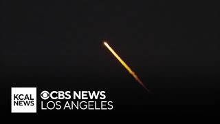 SpaceX launches Falcon 9 rocket from Vandenberg Space Force Base [upl. by Verner]