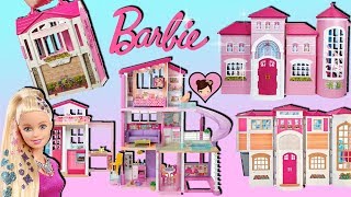 Barbie Dollhouse Collection  My Full Barbie Dreamhouse Toys [upl. by Linis]