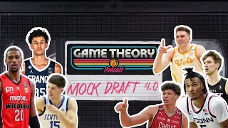 NBA Mock Draft 40 New 1 Pick  Game Theory Podcast with Sam Vecenie [upl. by Ihdin]