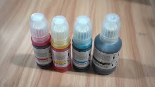 How to refill Epson 522 ink at Epson EcoTank ET2720 [upl. by Adnicaj]