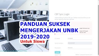 TUTORIAL CARA MENGERJAKAN SIMULASI DAN UNBK Ujian Nasional Berbasis Komputer 2019 UNBK UNTUK SISWA [upl. by Blumenthal]