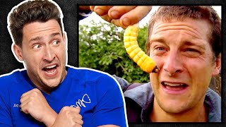 Doctor Reacts To Questionable Bear Grylls Survival Tips [upl. by Ellehcar]