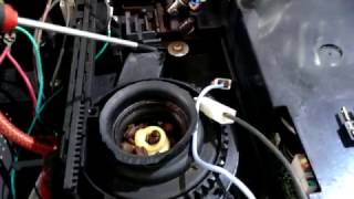 Saeco Incanto Gaggia titanium coffee grinder switch problem [upl. by Sulokcin986]