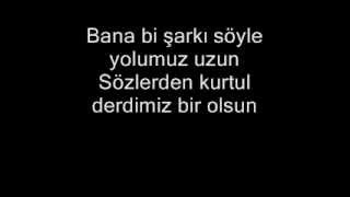 GeceBana Bir Şarkı Söyle Lyrics [upl. by Chiang]