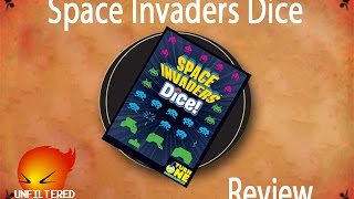 Space Invaders  Dice Game  Review [upl. by Dachi836]