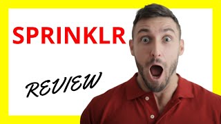 🔥 Sprinklr Review Pros and Cons [upl. by Potts]