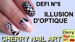 DEFI NAIL ART illusion doptique [upl. by Uwkuhceki]