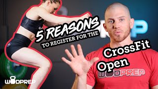 5 Reasons to Register for the CrossFit Open even if youre a beginner [upl. by Aniala]