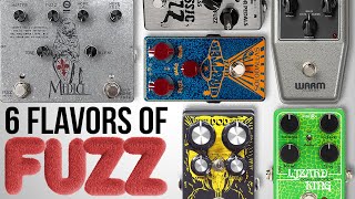 6 Fuzz Flavors—EHX  DOD Warm Audio SoloDallas McGregor and Dophix [upl. by Tor]