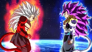 SHINKEN Gogeta Faces SUPER SAIYAN 5 Evil Goku  Dragon Ball Shinken Episode 35 [upl. by Mellar]