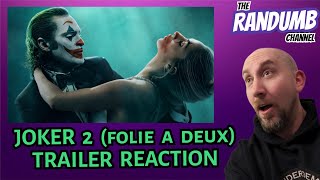 Joker 2 Trailer Reaction [upl. by Anhavas]