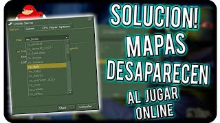 SOLUCIÓN LOS MAPAS DESAPARECEN AL JUGAR ONLINE CS 16 2018  PeterteX CS [upl. by Lord]