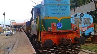 Shunting Scenes at Chennai Central [upl. by Leirud]