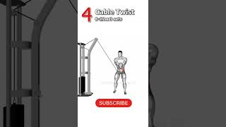 Cable twist shorts fitness sports gym [upl. by Erdnassak]