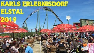 Karls Erlebnisdorf Elstal 2019 Rundgang mit allen Hauptattraktionen [upl. by Pulchia]