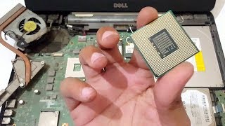 How to Upgrade Processor on DELL Laptop  i3 to i5 amp i7  Make Laptop Faster for Gaming [upl. by Dranek]