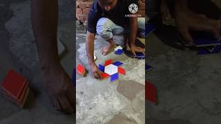 😱 Outstanding floor tiles design shorts [upl. by Eugenle716]