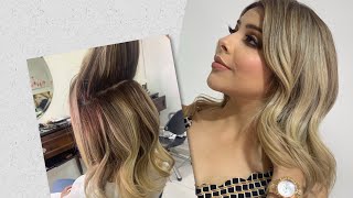 BALAYAGE Beige te doy TÉCNICA Y FÓRMULA paso a paso [upl. by Kegan369]