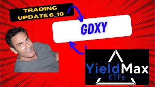 Yieldmax GDXY HighYield Income ETF A bullish bet on GDX Update for 610 trading activity [upl. by Aiset850]