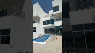 Modern 4br Villa with Sea Views and Beach Access bahrain amwaj realestate property greengate [upl. by Vanhook]