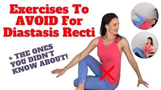 Exercises To Avoid Diastasis Recti [upl. by Evangelist]