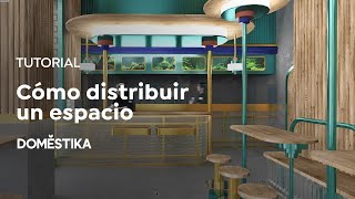 Tutorial diseño de interiores 3 claves para distribuir el espacio  Masquespacio  Domestika [upl. by Pandora]