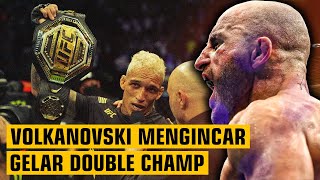 Volkanovski Ingin Gelar Double Champ Islam Makhachev Tidak Terima [upl. by Eetnwahs]