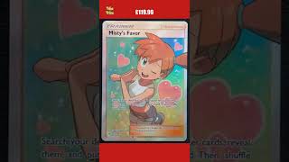 NEW LISTINGMISTYS FAVOR 235236  POKEMON SUN MOON UNIFIED MINDS FULL ART CARD RARE [upl. by Goodard]