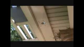 How to prevent a patio awning gutter clog [upl. by Nonnaer180]