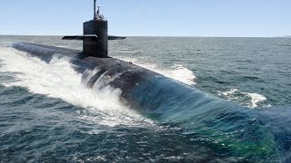 Life Inside Massive US Submarine Patrolling the Sea at Maximum Speed [upl. by Kcirreg]