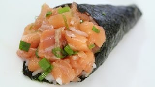 Como fazer Temaki  Receita Rápida e Simples [upl. by Etnomed]