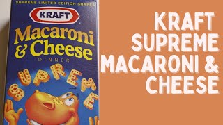 Supreme x Kraft Mac amp Cheese [upl. by Rednasxela4]