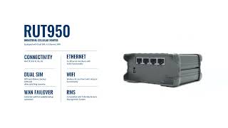 TE RUT950 vertical product demonstration [upl. by Ilahtan]