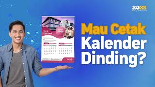 Cetak Kalender Dinding 2025 [upl. by Shiff938]