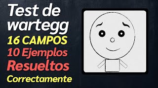 Test de wartegg de 16 Campos 10 ejemplos resueltos correctamente 2024 4k [upl. by Aikal517]